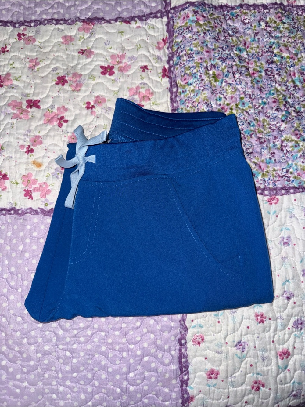 Figs Technical Collection Small Royal Blue joggers